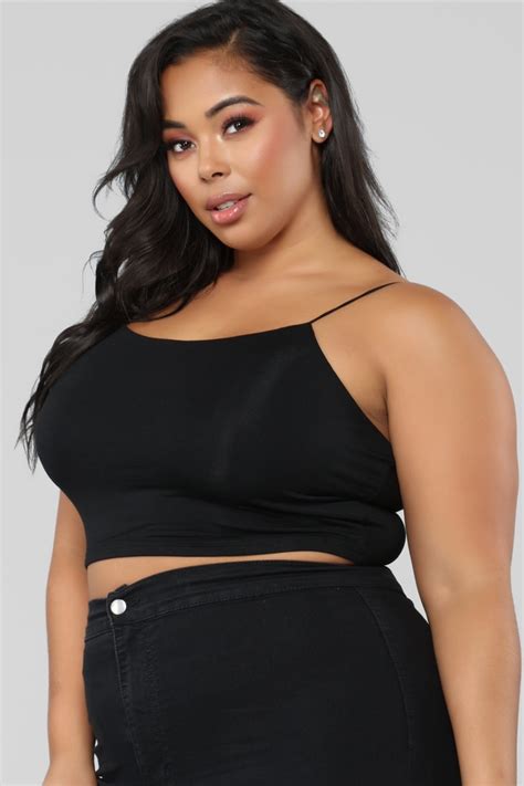 bbw crop top|Plus Size Crop Top